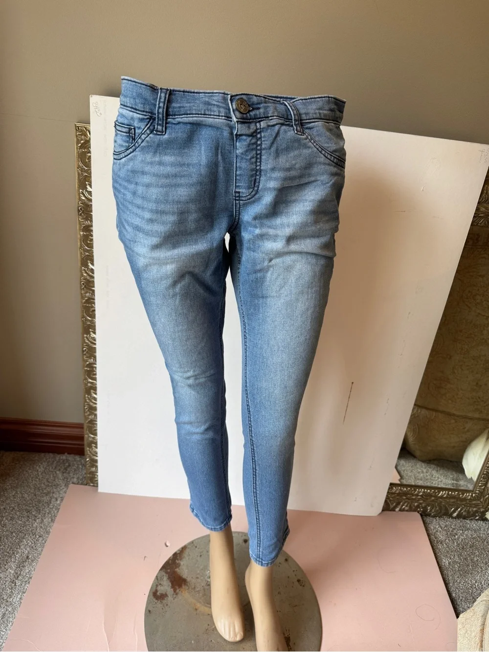 Light Blue girls Stretch Skinny Jeans